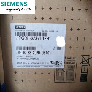 功率插头信号插头插头可旋 1AG00.63kW自冷却式 1FK7040 5AK71