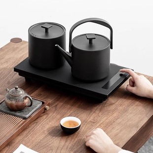 友茗堂烧水壶YZ 35全自动底部泡茶专用烧水壶台嵌两用电水壶37x20