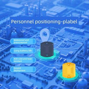 UWB高精度定位信标 矿山烟花厂专用 SOS应急呼叫 电子围栏 工业级