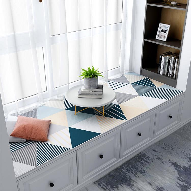 定制阳台垫子2021新款网红飘窗垫窗台垫现代简约ins风飘窗毯四季