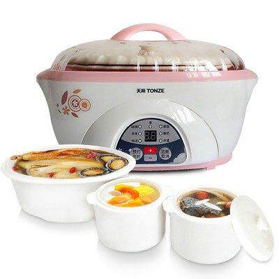 家用隔水炖炖盅全自动电动炖锅陶瓷镉水饨肉熬粥煮饭bb宝汤锅煲汤