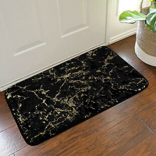 速发黑色烫金地耐门口床边水用垫脏地垫浴室卫生间吸耐防滑地毯