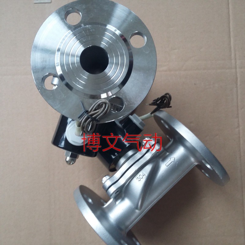 速发不锈钢法兰式电磁阀2W500-50B疏水阀G2寸D50
