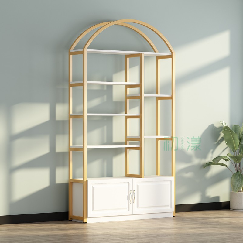 热销轻奢展示架美容院化妆品置物架货架展示柜包包护肤品展架鞋架