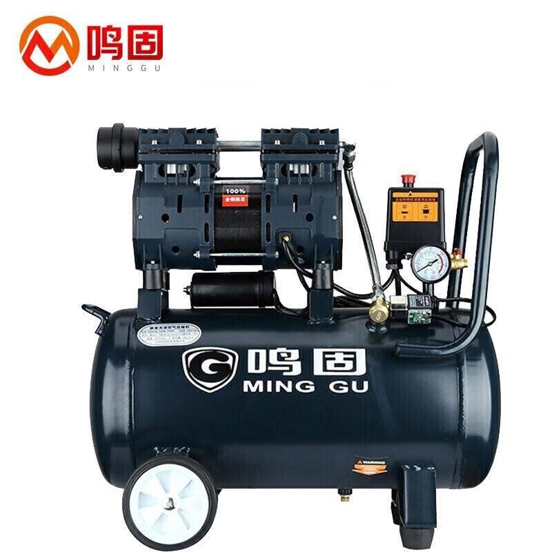 热销速发无油空压机220V无油空气压缩机小型轮胎充气吹尘摩配维修