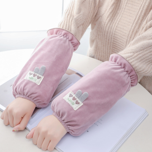 速发袖套长款工套防脏作袖磨爱儿童秋冬季办公室袖头短款耐可护袖