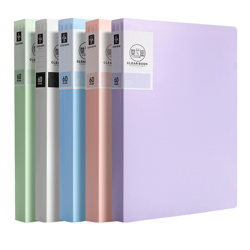 现货速发A4 Displ k 20/0/40 Pages Traspet ert Fder Doc