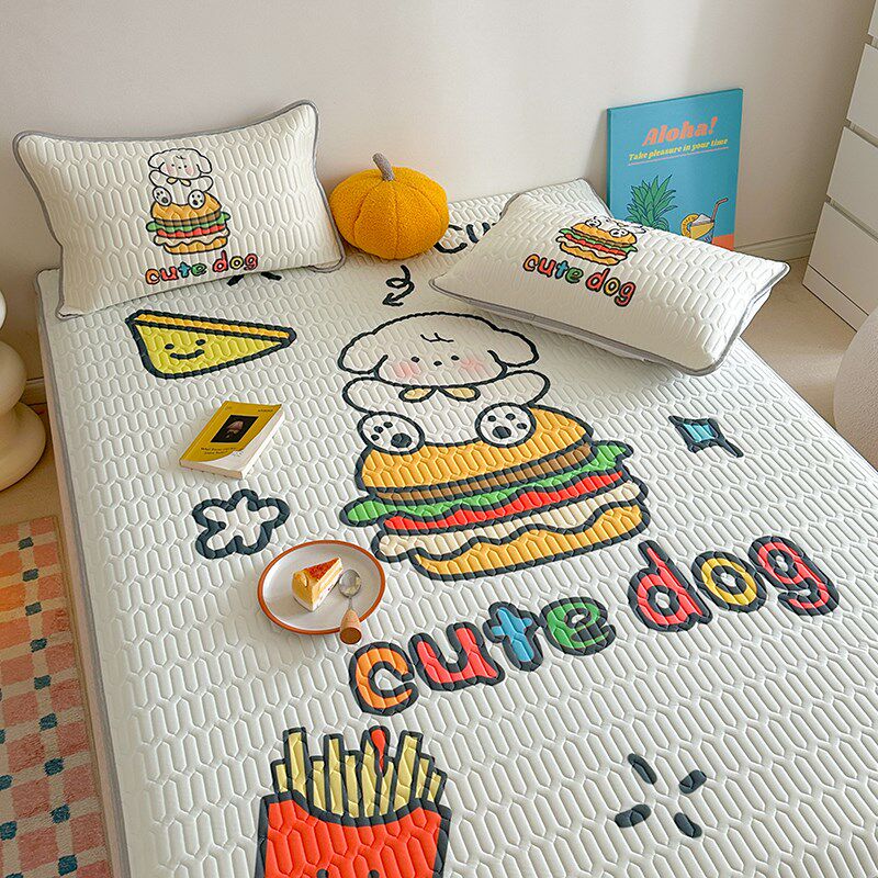 速发乳胶凉席空水套人三调软席子儿童学生宿舍夏季可件洗