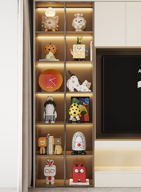速发工关酒柜软装摆件客厅玻视柜电璃柜家居装饰品卧室桌面可爱玄