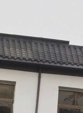 树脂瓦仿古瓦围墙瓦仿真琉璃瓦徽派瓦I一体屋檐装饰塑料瓦屋顶瓦
