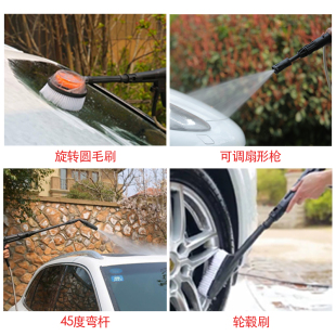 洗车神器高压洗车机家用220V全自动全I铜刷车洗车器清洗机水泵便