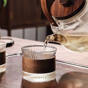 电陶炉煮茶器煮茶壶o办公室小型耐高温玻璃养生壶家用烧水壶泡茶