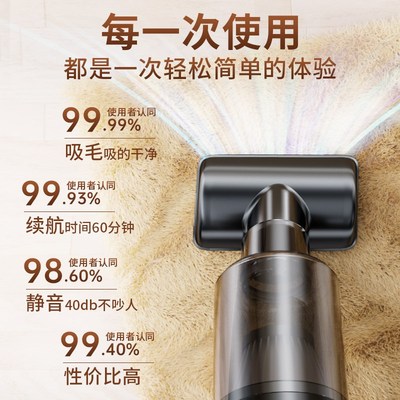 吸猫毛神器全自动养猫专用吸毛器手持小型宠物床上V家用吸尘器猫