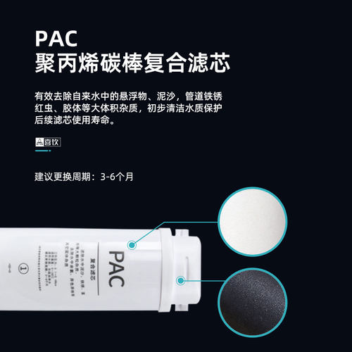 万和VRO-C402/C406/E403家用厨I下反渗透净水器同质兼容复合滤芯