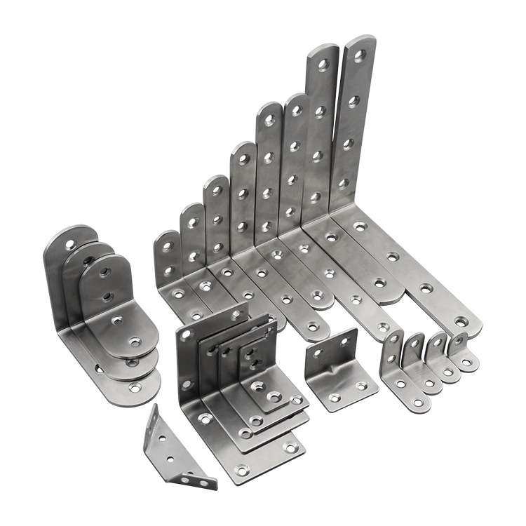 荐 不锈钢角码90度直角加固角片五金L型支架托架层板托连接件