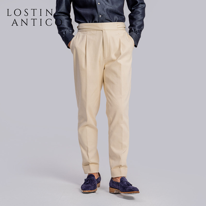 意大利进口面料弯刀裤牛仔西裤