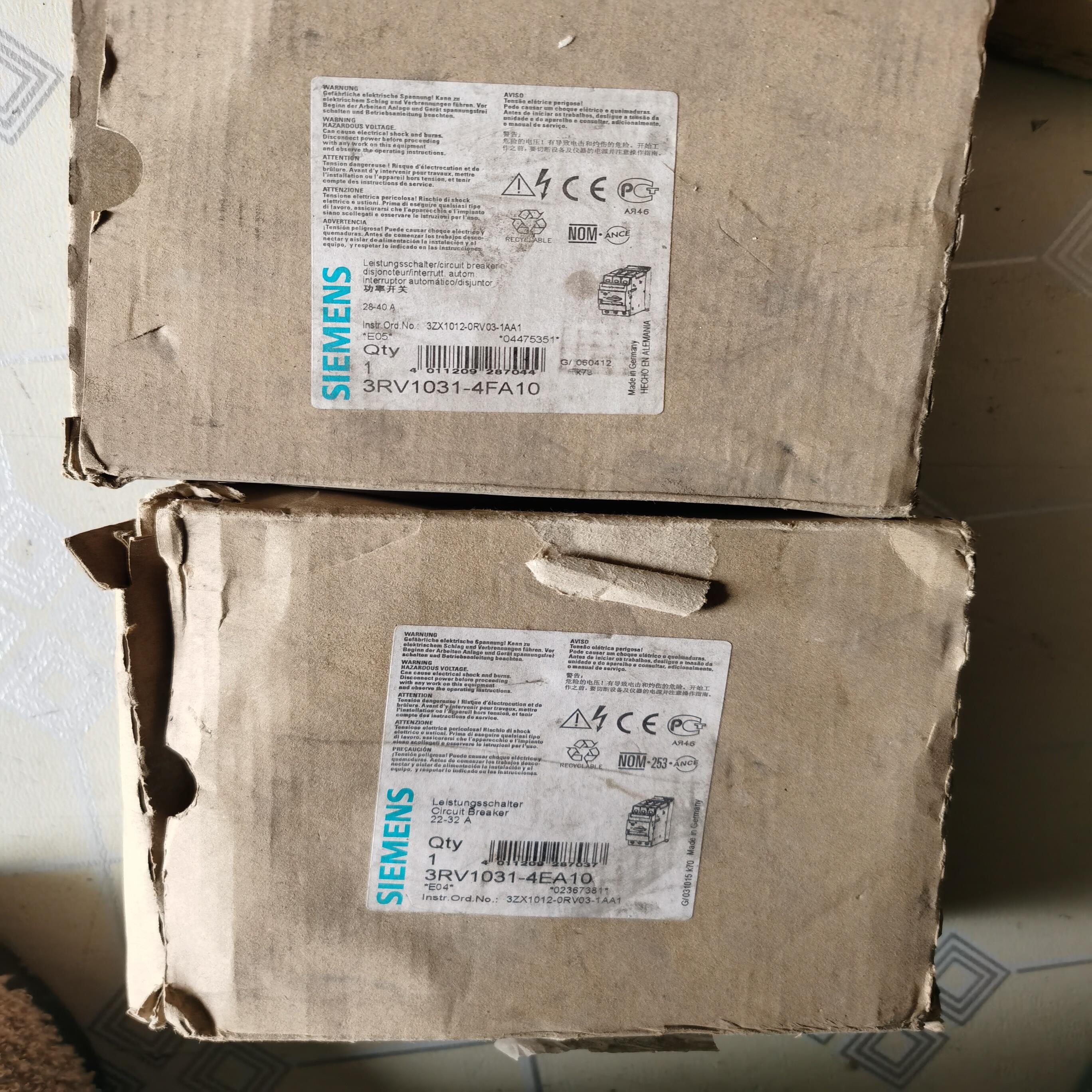 3RV1031-4EA10，包装盒子不太好(崽崽配件）