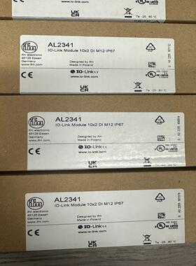 （议价）门AL2341总线模块，IFM原装22年，全新正品，内外