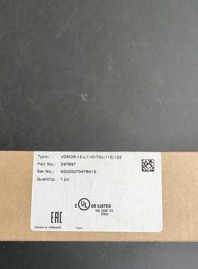 德国倍加福传感器VDM28-15-L1-IO/73C/110/122货号297897议价~议
