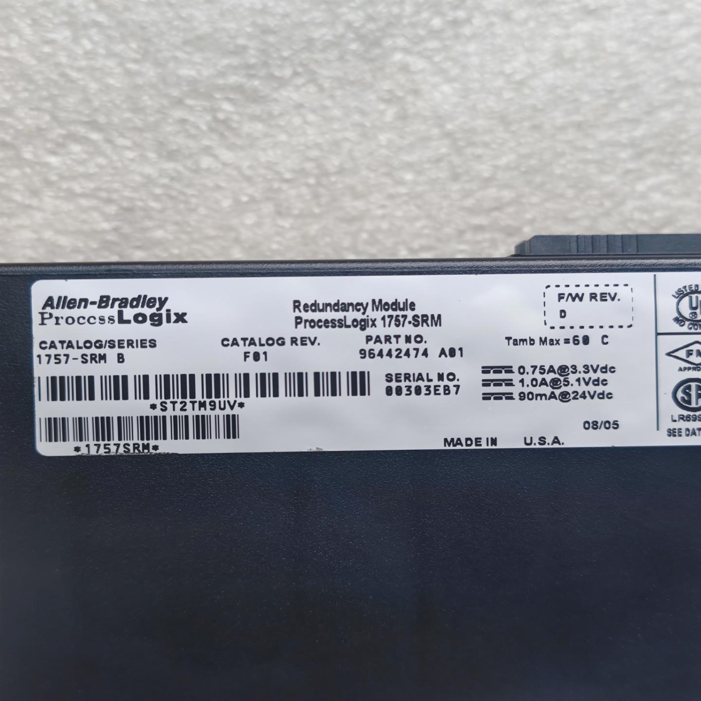 AB 1757-SRM B F01冗余模块(崽崽配件）