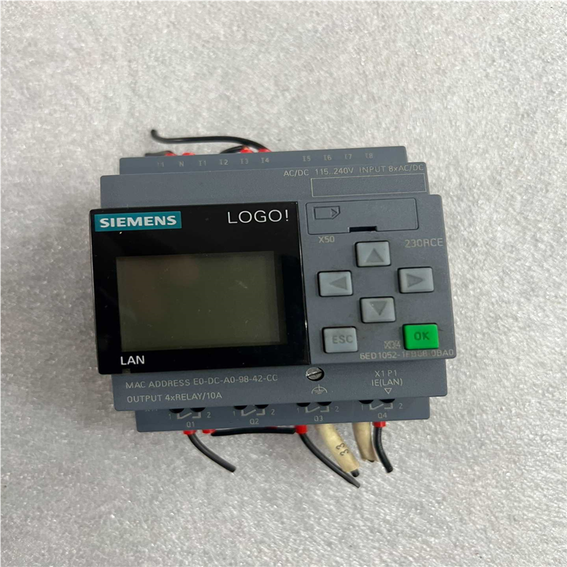 【顺庆】西门子LOGO控制器6ED1052-1HB08-0BA0【议价】