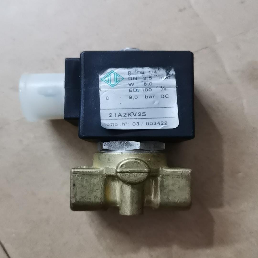议~意大利ODE电磁阀21A2KV25红星进气阀常闭两通电磁