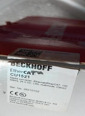 议价~BECKHOFF倍福CU1521