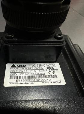 议~台达电机ECMA-E11305ES拆机一台  成色漂亮