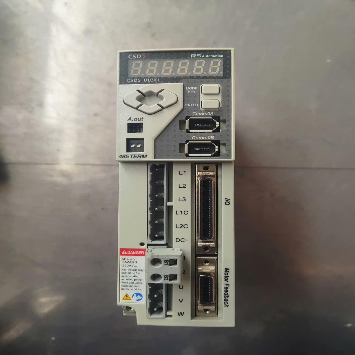 RS伺服驱动器CSD5-01BX1   实物(崽崽配件）