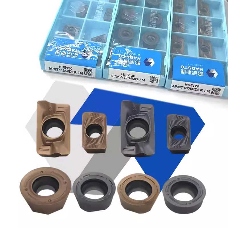哈德斯通铣刀片APMT1605-FM HS5130 APMT1135 HS5120 R6数控圆刀