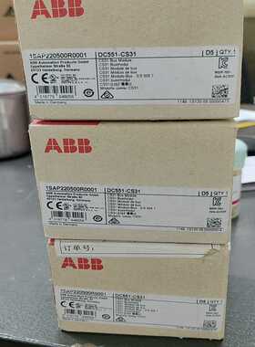 议~ABB模块DC551-CS31 1SAP220500R0