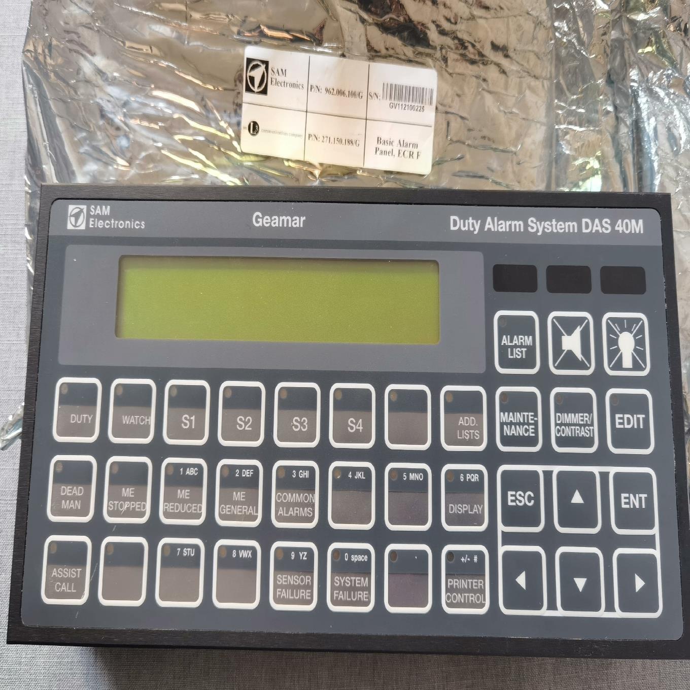 Duty Alarm System DAS 40M模块，P/（憨憨电子）