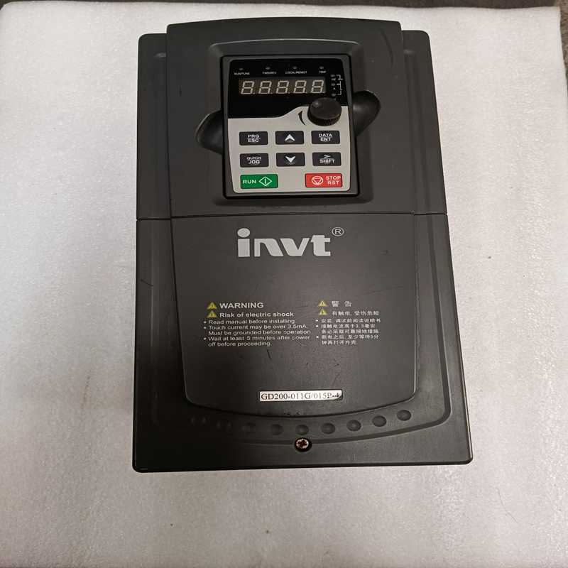 议~英威腾变频器GD200-011G/015P-4，11KW 3