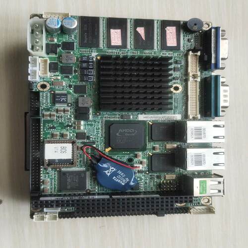 威达双网囗工控主板WAFER-LX3-800-256MB~议价