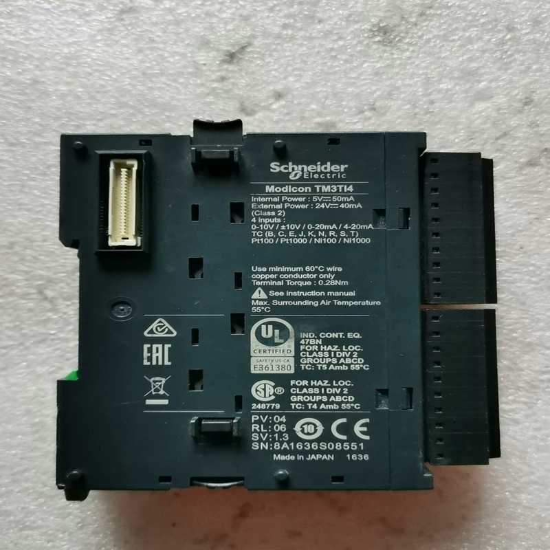 议~Modicon   TM3TI4实物成色,功能正常