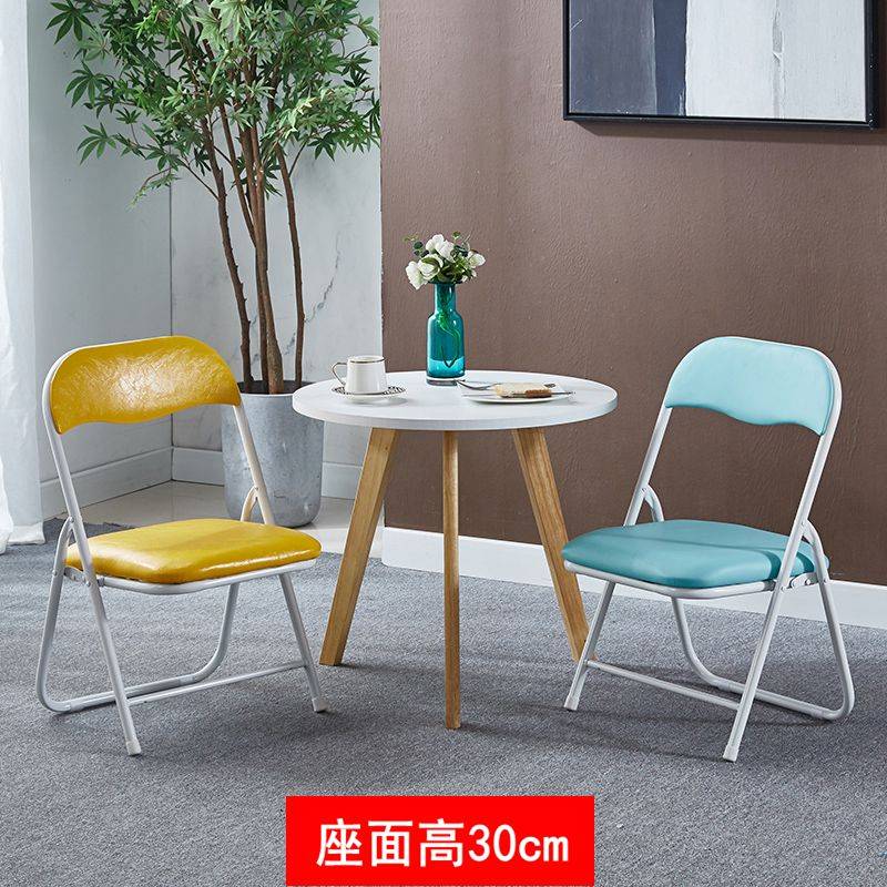 IL成人矮椅可折叠简约家用茶几凳小学生写作吃饭有靠背小凳子坐高