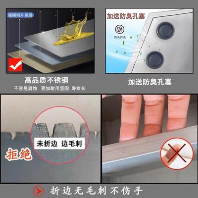 油水分离器厨房餐饮不锈钢排水下水道油污三级过滤隔油池