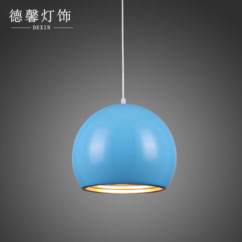 餐厅吧台灯 餐吊灯 服装店过道灯圆形吊灯 简约现代铝材灯具