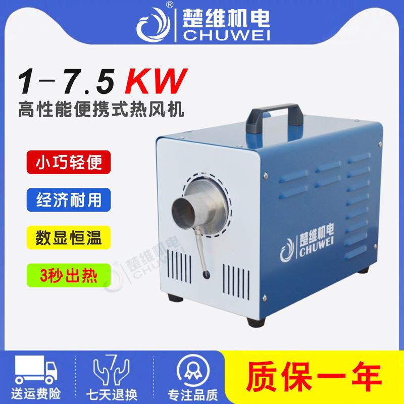 便携式工业热风机小空间大功率高温恒温电加热器清洗烘干设备