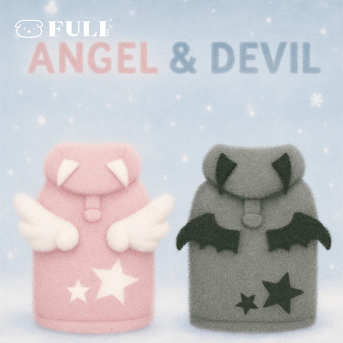 FULIPET「天使&恶魔」拉链外套.暖暖系列.西施犬马尔济斯比熊