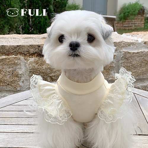 FULIPET「飞袖打底衫」百搭打底衫. 暖暖系列.西施犬马尔济斯比熊