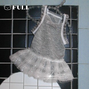 FULIPET「灰调月光曲」芭蕾裙.假日系列.西施犬马尔济斯比熊