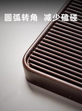容山堂电木茶盘20lp140925新款家用功具排水茶盘茶办公夫室茶几干