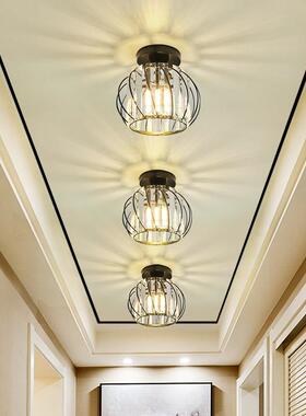 现代简约走道灯走廊灯嵌入式入玄阳关楼道台吸顶UJR户灯网北红爆