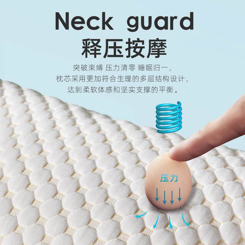 枕头专护颈椎用助睡眠酒店用超柔软对枕202207芯不塌陷家一装宿舍