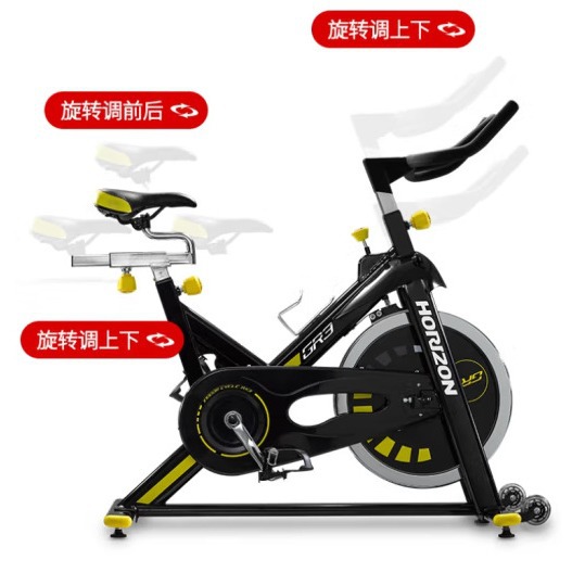 乔山动感单车家用健身车 室内健身房骑行车运动健身器材自行车GR3