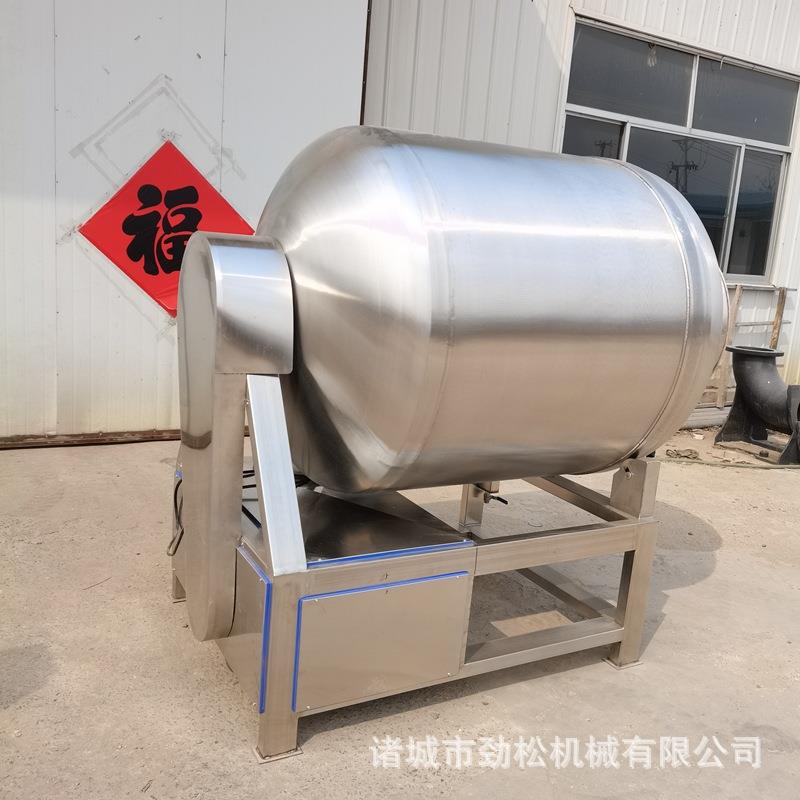 宠物食品入味搅拌设备猫粮狗粮真空滚揉机呼吸式腌制机腌肉机