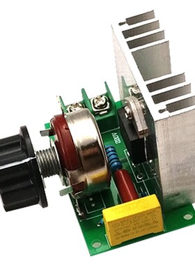 AC220V/4000W电机电炉风机大功率 调光 调温 调压开关调速器
