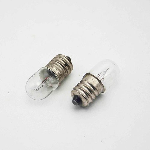E12 小灯泡  螺口 18V24V28V0.11A 30V2W 机床设备 仪器船用灯珠