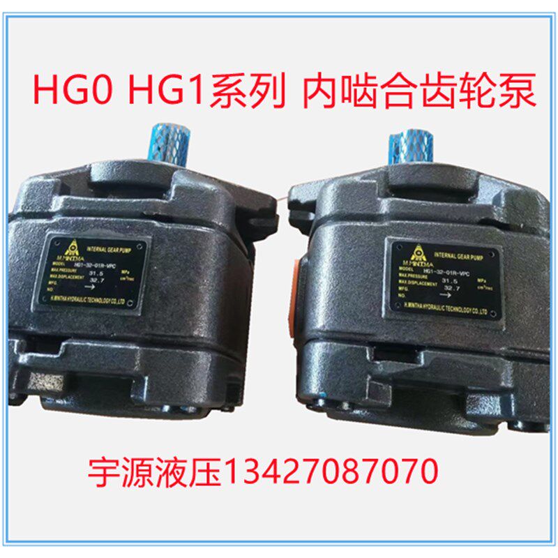 内啮合齿轮泵 高压油泵HG0-8 10 13 16 20 25 HG1-32 40-01R-VPC